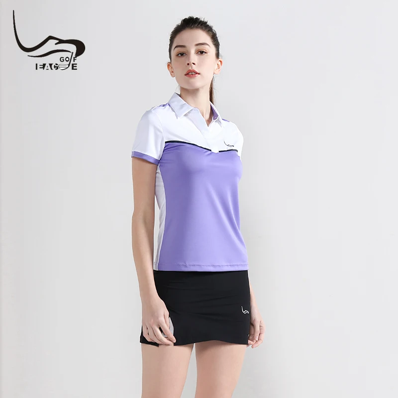 EAGEGOF Ladies skirt golf style woman's Short skirt summer cool golf clothing girl High-Elastic dress
