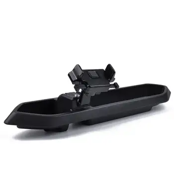 

Car Mobile Phone Holder Multi-Mount System Kit Black ABS Storage Box Car Interior Accessories for Jeep Wrangler JL2018-2019