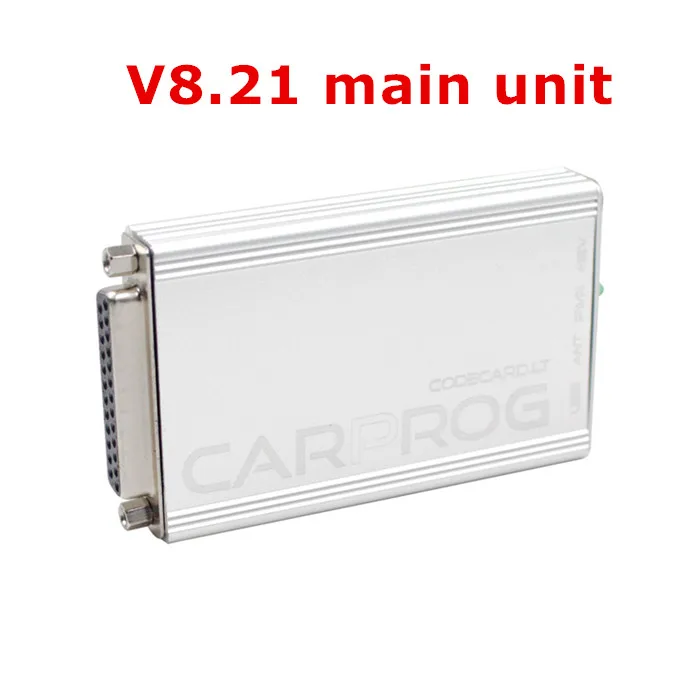 Лучший Carprog Полный V8.21 прошивка онлайн версия с 21 адаптерами Carprog программное обеспечение V8.21 V10.05 V10.93 ECU программист - Цвет: Красный