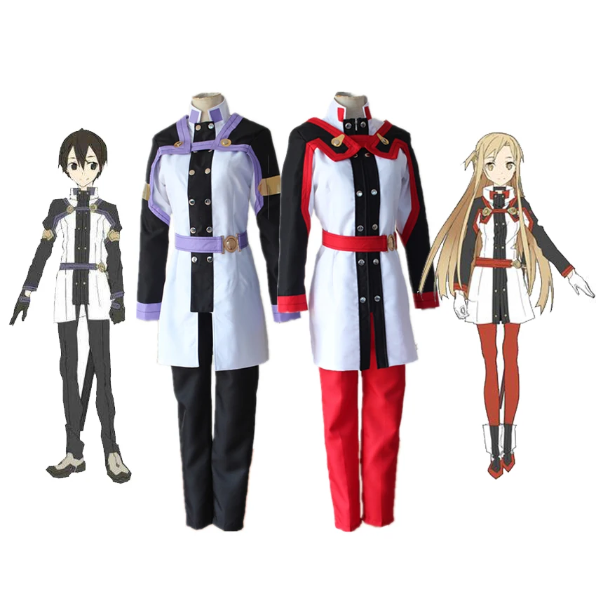 Sword Art Online обычная шкала Аниме Костюм SAO Cosplay Yuuki костюм Асуна |