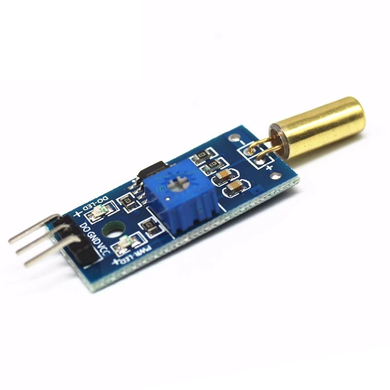 

1pcs Golden SW520D SW-520D Angle sensor module Ball switch Tilt sensor module