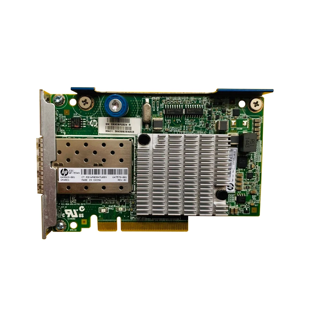 647581-B21 647579-001 649869-001 двойной порт 530FLR 10 Гбит/с Ethernet адаптер для HP | Компьютеры и офис