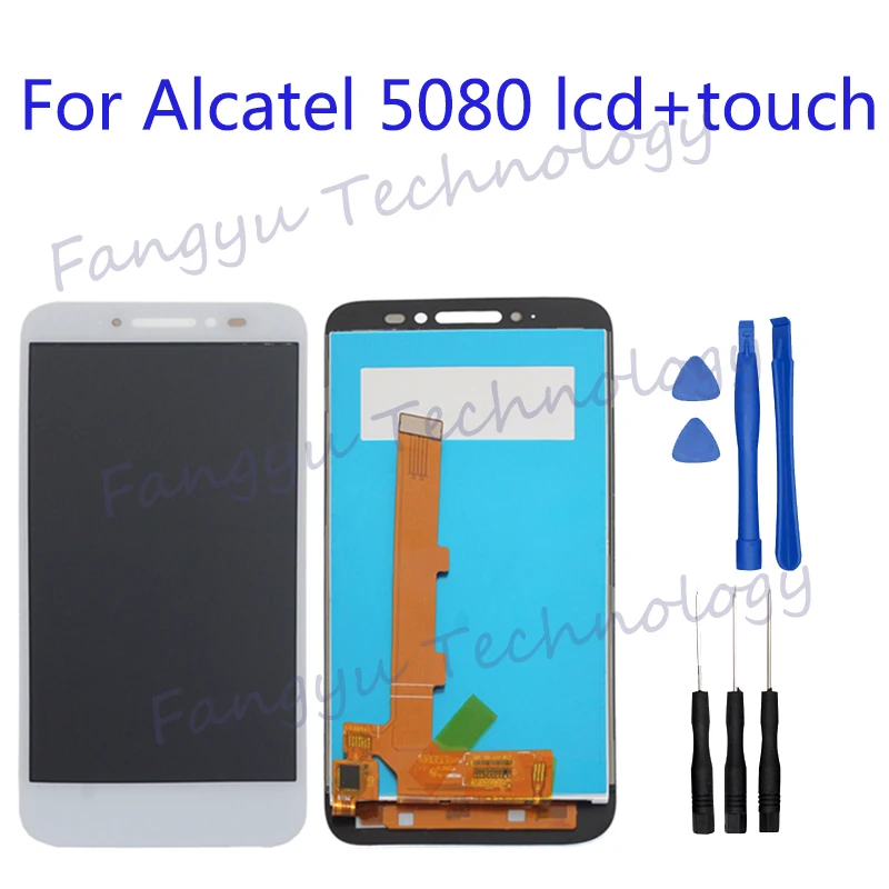 

New LCD For Alcatel One Touch Shine Lite 5080 5080X 5080A 5080U 5080F 5080Q 5080D LCD DIsplay + Touch Screen Digitizer Assembly