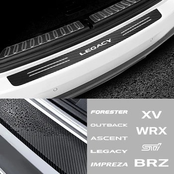 

Car Ralliart Tail Trunk Decoration Bumper Protection Stickers For Subaru STI WRX Forester Impreza Outback Legacy Xv BRZ Ascent