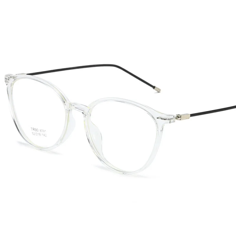 Cat Eye Finished Myopia Glasses Women Men Short Sight Spectacles Diopter -0.5  -1.0 -2.0 -2.5 -3.0 -4.0 To -8.0 4