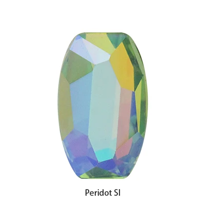 peridot SI Красочные хрустальные k9 стеклянные стразы с плоской задней стороной, рождественские драгоценные камни для приклеивания одежды, платья, украшения для рукоделия - Цвет: peridot SI