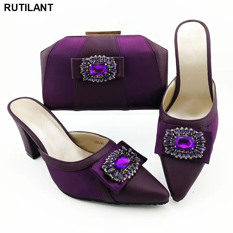 

High Quality Italian Shoes with Matching Bags for Party Italian Shoes and Bag Set To Match for Women Elegant Luxury Women Shoes