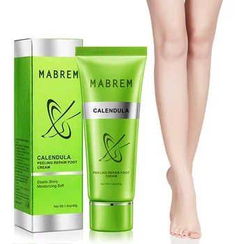 

Foot Treatment Cream Whitening Anti-cracking Moisturizing Exfoliating Scrub Anti-dry Repair Foot Cream Calendula Olive TSLM1