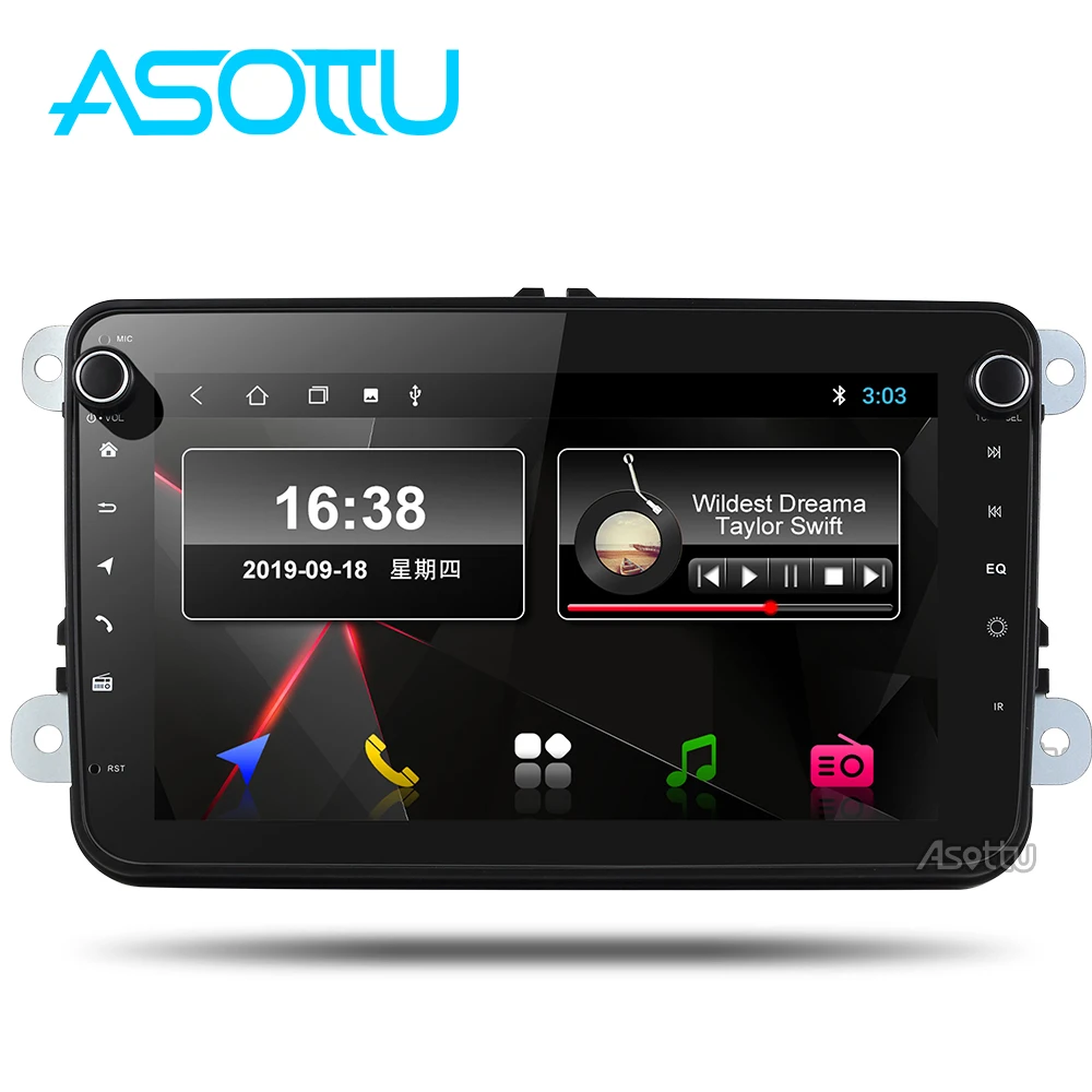 Asottu VW301 android 9,0 PX30 автомобильное радио 2 din для skoda для vw golf 6 7 polo tiguan passat b6 b5 gps плеер автомобиля Asottu VW301 android 9,0 PX30 автомобильное радио 2 din для skoda для vw golf 6 7 polo tiguan passat b6 b5 gps плеер автомобиля