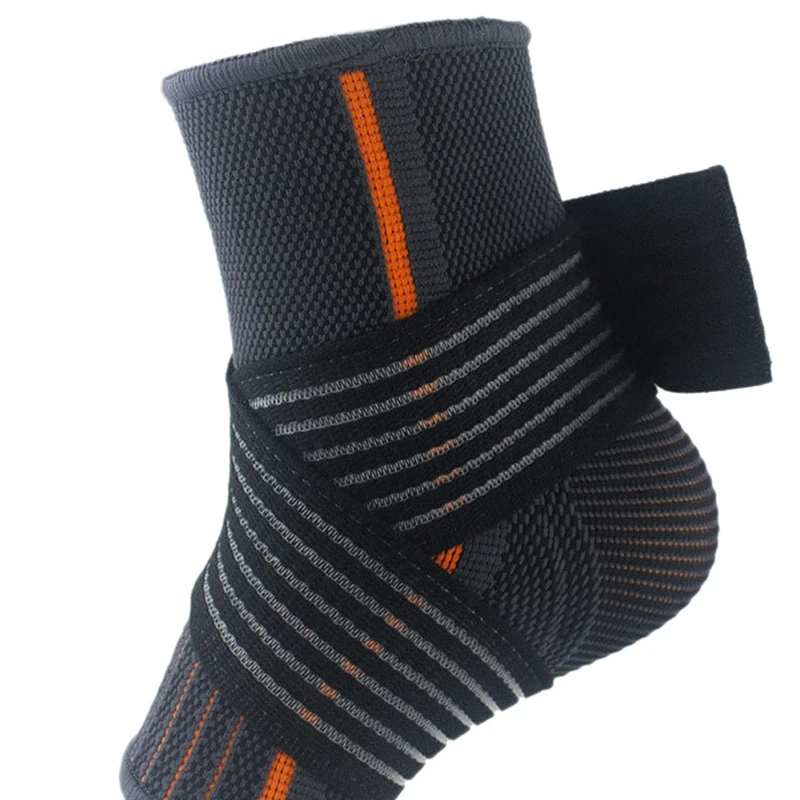 Winding Knit Mountaineering Ankle Sports Protective Gear Ankle Cotton Pulley High-Elastic Running Ankle Ankle Protector L-Code