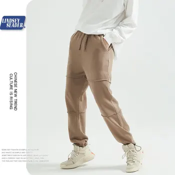 

Men 2020 Hip Hip Sweatpant Joint Pants Streetwear Retro Vintage Pants Harajuku SweatPants Baggy Cotton Pockets Joggers Trousers