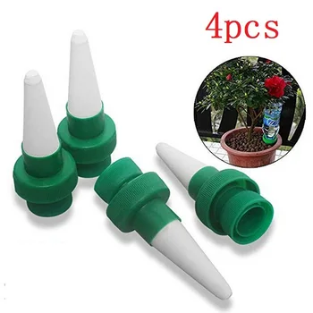 

4pcs/set Automatic Drip Irrigation System Wireless Flowerpot Plant Waterers Taper Watering Kits DIY Home Garden Watering Device