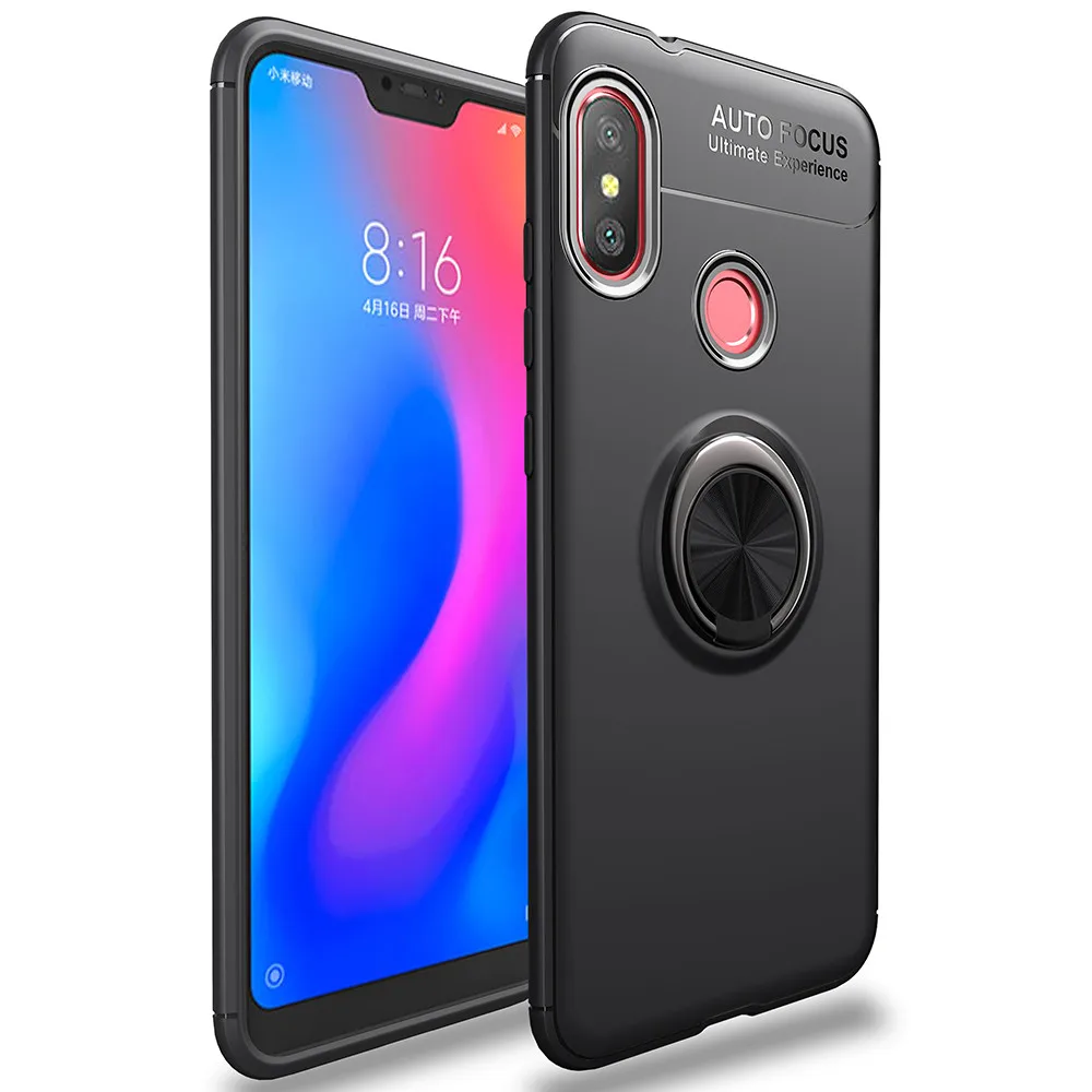 Чехол для телефона xiaomi 8lite A2 A2lite A1 5X 2S PocoPhone F1 Роскошный металлический магнитный