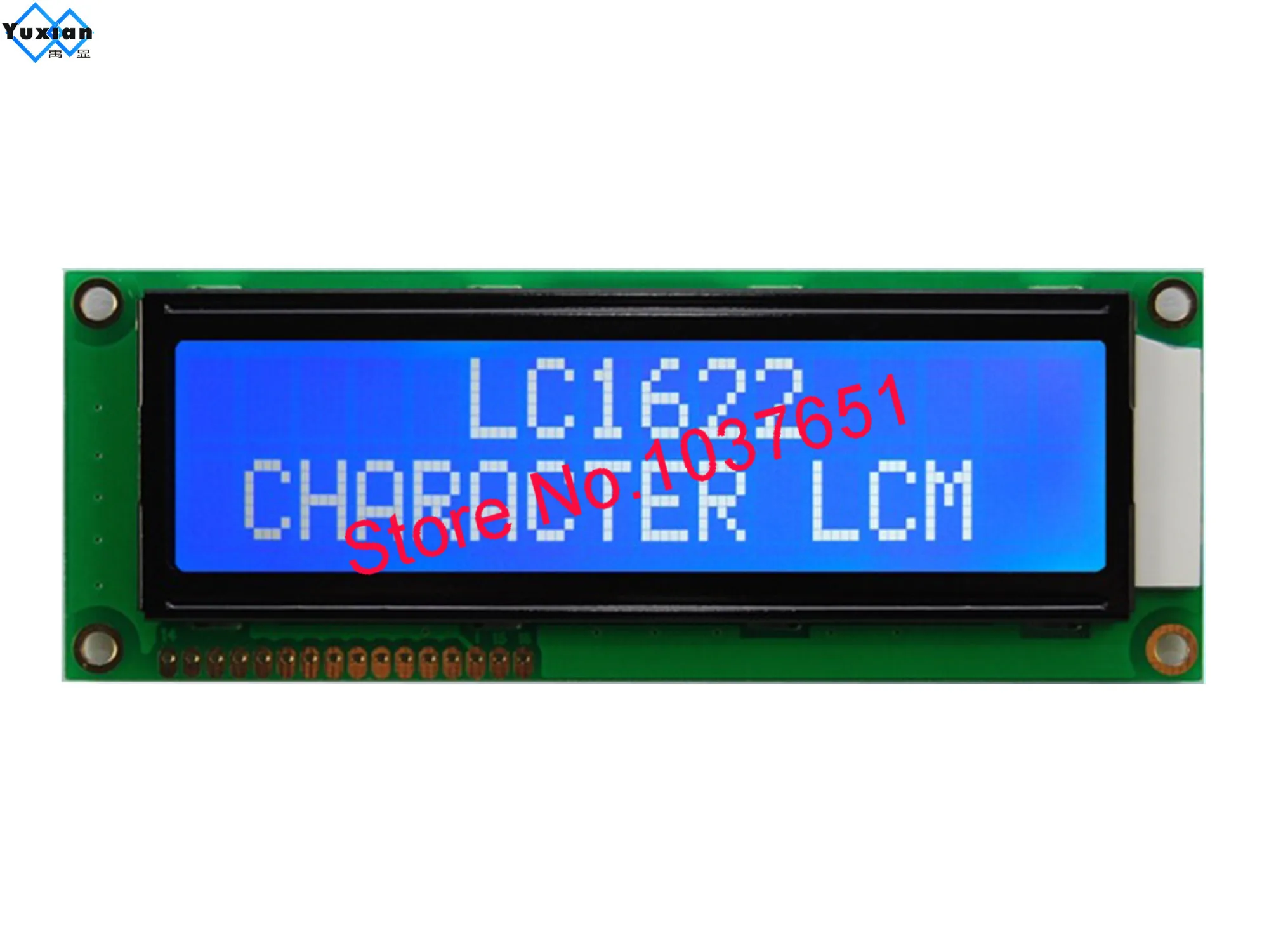 1602 große große lcd display blau grün 5v LC1622 gute qualität anstelle  HD44780 WH1602L1 PC1602-L LMB162GBY AC162E 1 stücke freies schiff