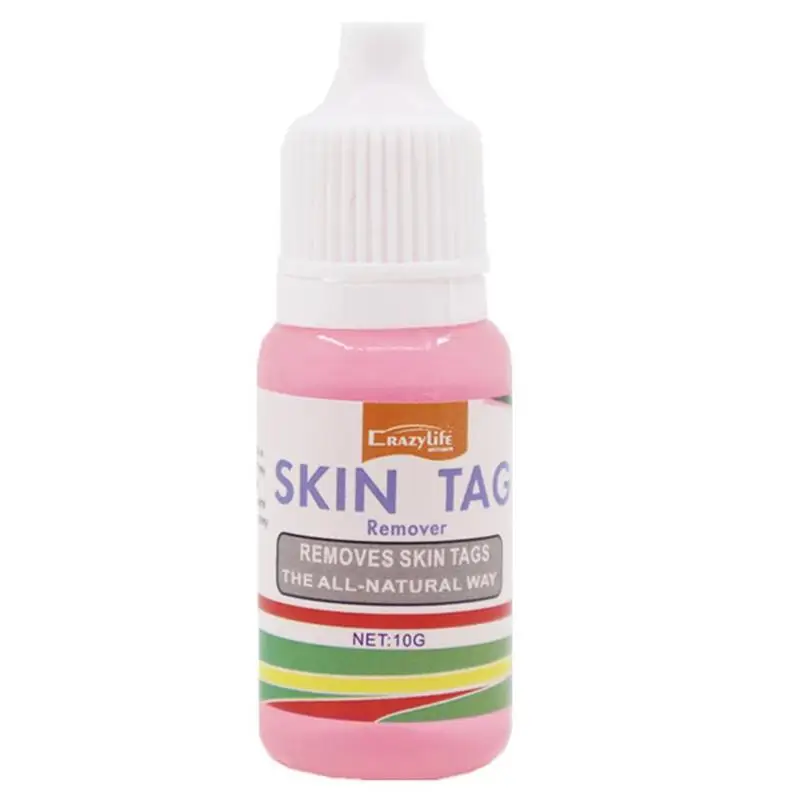 10 мл эффективное средство для удаления кожных тегов 12 часов Tu Kill медицинское Tu Kill средство для удаления кожных тегов моль и генитальные средство для удаления бородавок для ног - Цвет: Белый