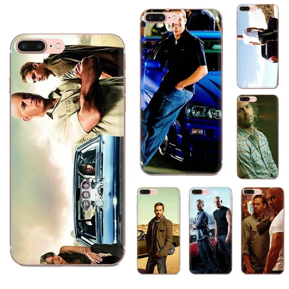 Мягкая Печать для HTC Desire 530 626 628 630 816 820 830 One A9 M7 M8 M9 M10 E9 U11 U12 Life Plus Paul Walker Fast Furious |