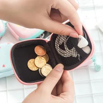 

Portable Storage Bag Cute Fruit Print Earphone USB Cable Earbuds Makeup Organizer Outdoor Travel Supplies