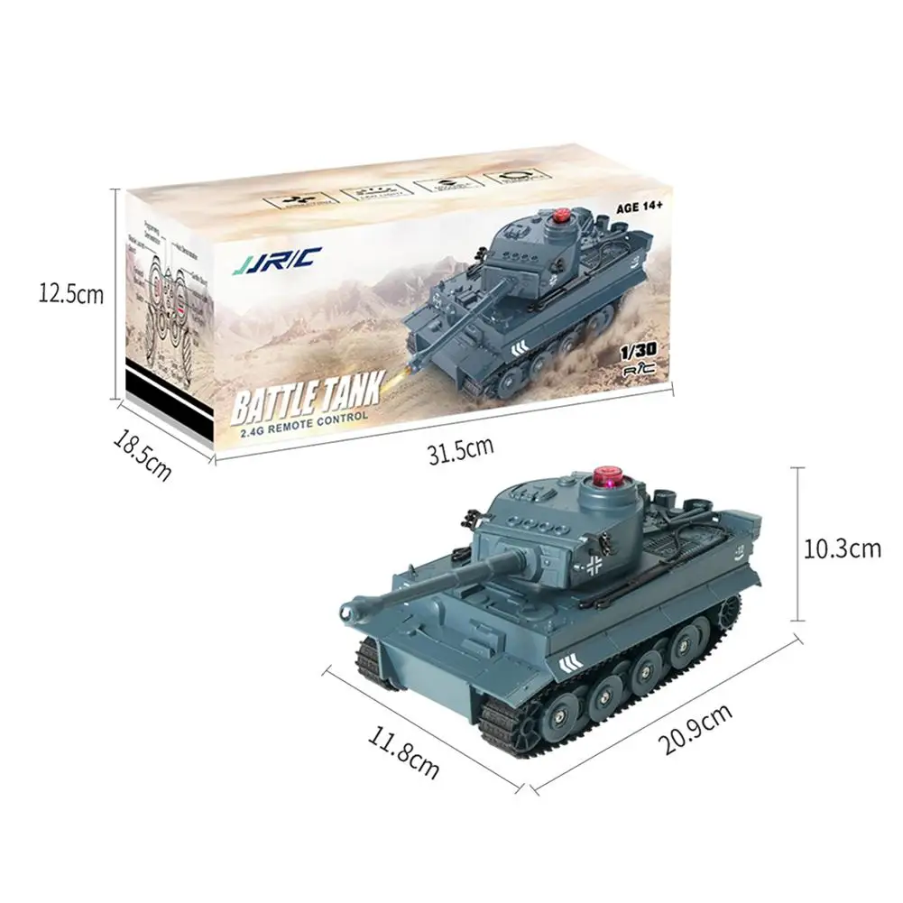 2.4G RC Stunt Tank Toys Remote Control Programming Tank With 270 Rotating Turret Perfect Gift Toys For Children Adults