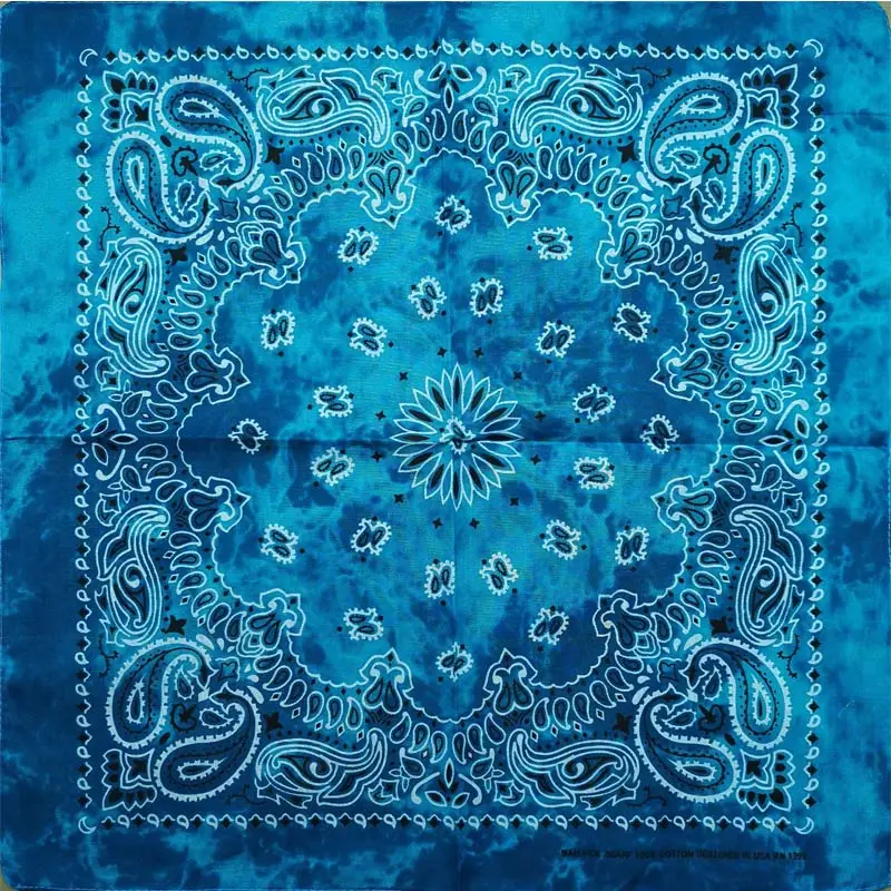 mens blanket scarf New Unisex Cotton Hip Hop Bandana Headwear Fashion Paisley Hair Band Scarf Neck Wrist Wrap Magic Square Scarves Handkerchief mens dress scarf