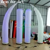 2 PCS Led Inflatable Lighting Tube Column Air Blown Inflatable Pillar and Cones For DJ and Club Background Decor 2