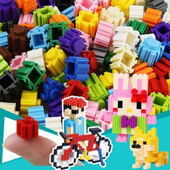 

1000 Pieces Building Blocks City DIY Creative Bricks Bulk Model Figures Educational Kids Toys Birthday Gifts for Children