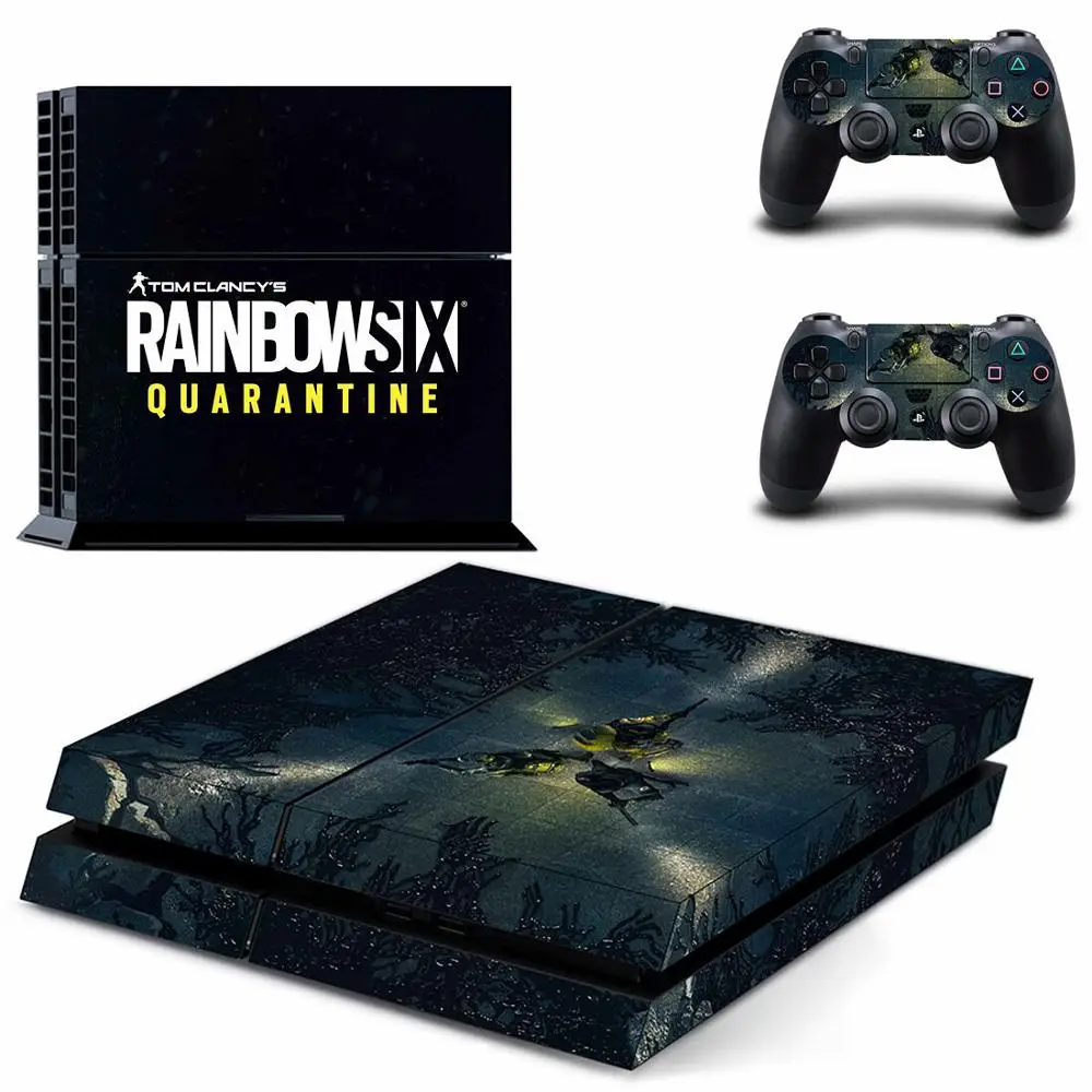 Наклейка s Rainbow Six: наклейка для PS4 PS 4 наклейки Play station 4 Pegatinas для консоли playstation 4 и 2 контроллера