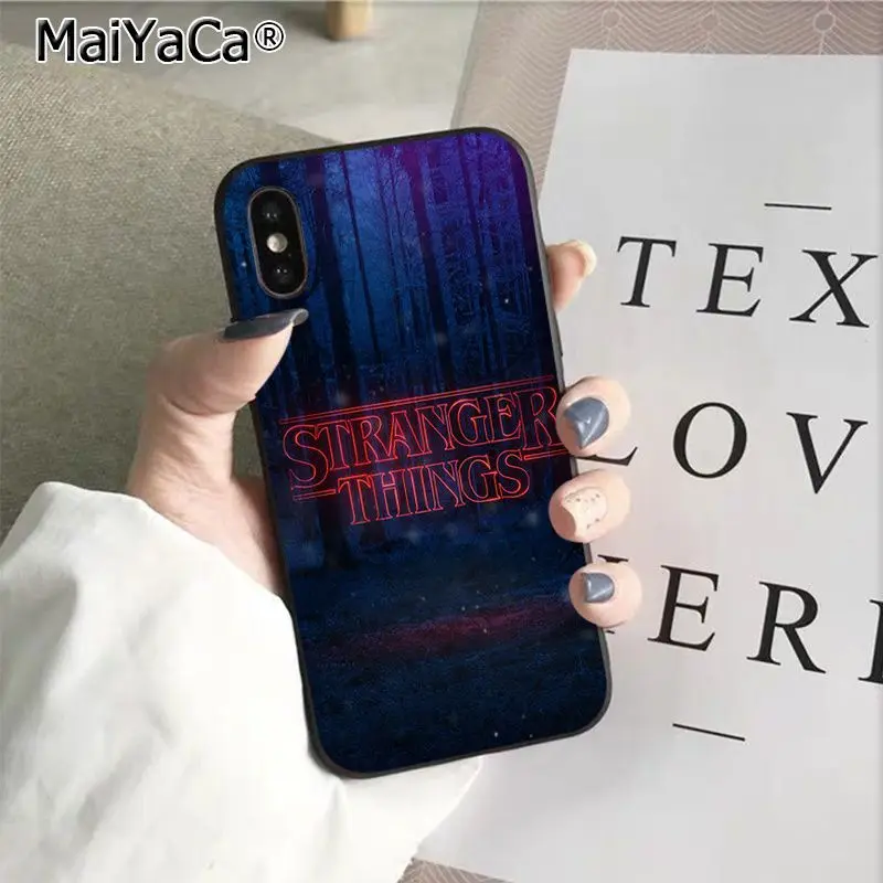 MaiYaCa ТВ Финн вольфхард странные вещи Модный чехол для телефона Apple iphone 11 pro 8 7 66S Plus X 5s SE XS XR XS MAX fundas