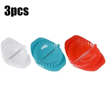 

3 Pcs Dough Press Set Dumpling Mould Maker Creative Kitchen DIY Dumpling Mold Ravioli Pastry Tools Kitchen Gadgets