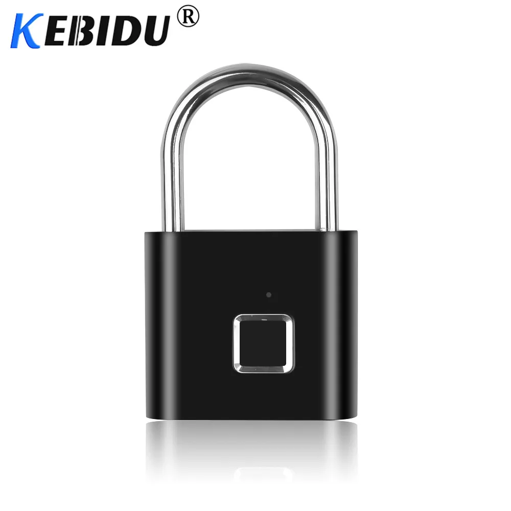 Безопасность Keyless USB Перезаряжаемый дверной замок отпечаток пальца умный замок Быстрый разблокировка цинковый сплав металл саморазвивающийся чип безопасности