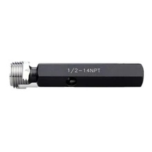 NPT 나사 플러그 게이지, NPT1/8, 1/4, 3/8, 1/2, 3/4, 1 인치 테이퍼 파이프, go nogo 라운드 ...