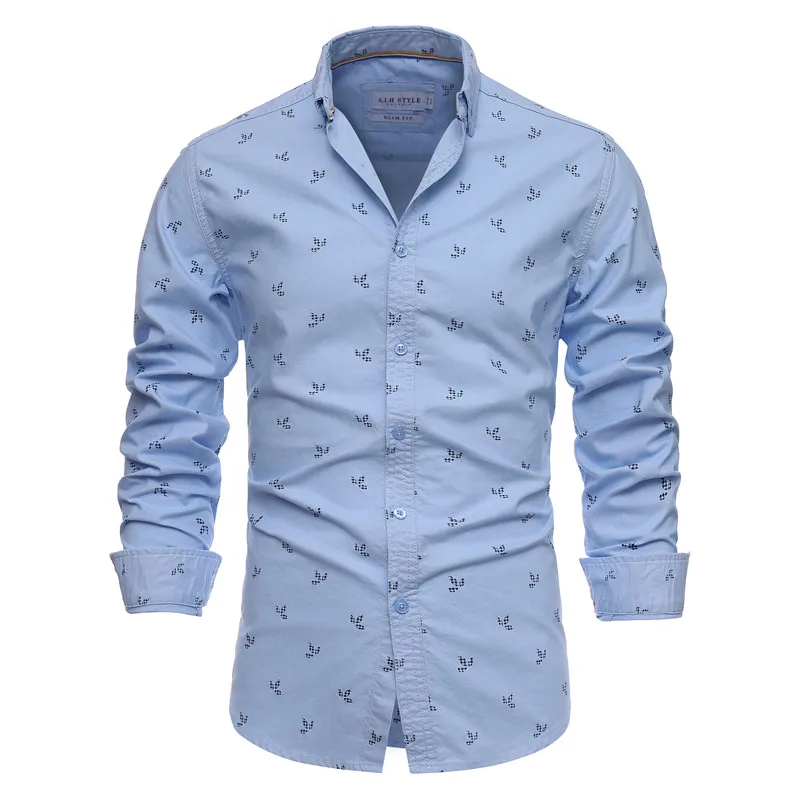 Men's 100% Cotton Printed Casual Shirt - Image 2