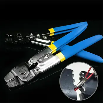 

HiMISS Fishing Crimping Pliers Fishing Plier Wire Rope Crimping Tool Crimpers Swager with Ergonomic Handle