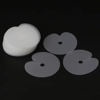 

50Pcs Heat Insulation Films Heat Glue Protectors Scalp Guide Template Shields