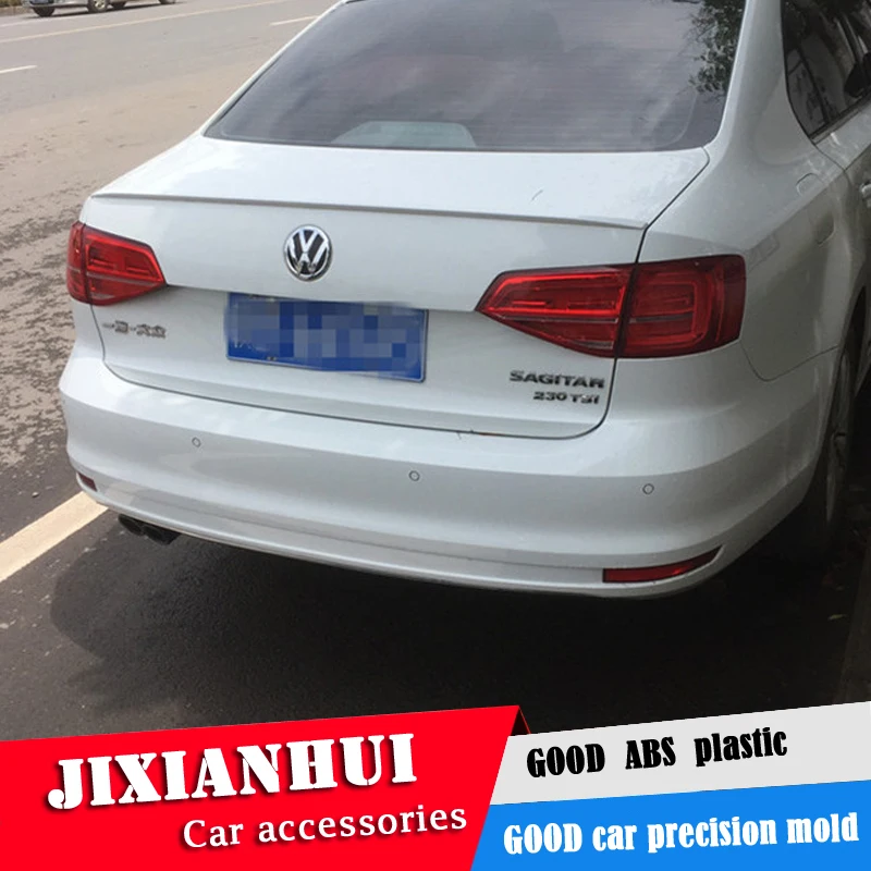 Спойлер для sagitar 2012-2015 Volkswagen спойлер из АБС-пластика цветной задний крыла