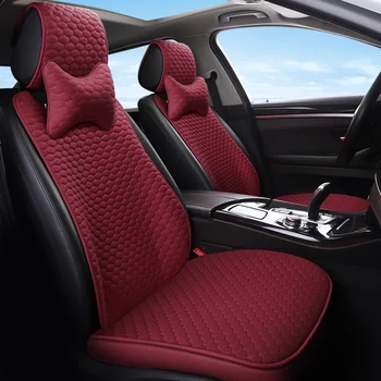 

Wholesale and retail Car Seat Cover Red wine line Car seat Cushion Car seat Pad Car Seat Covers Universal Conjoined Supplies