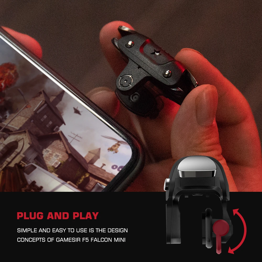 Gamesir F5 携帯電話用のミニゲームコントローラー Iphone Android用のゲームコントローラー 再起動 遅延なし Aliexpress Consumer Electronics