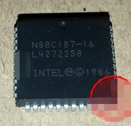 IC новый 100% N80C187-16