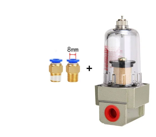 AF2000-02 source processor Copper filter Air pump filter Oil and water separator Pneumatic Components Air Compressor PC8-02