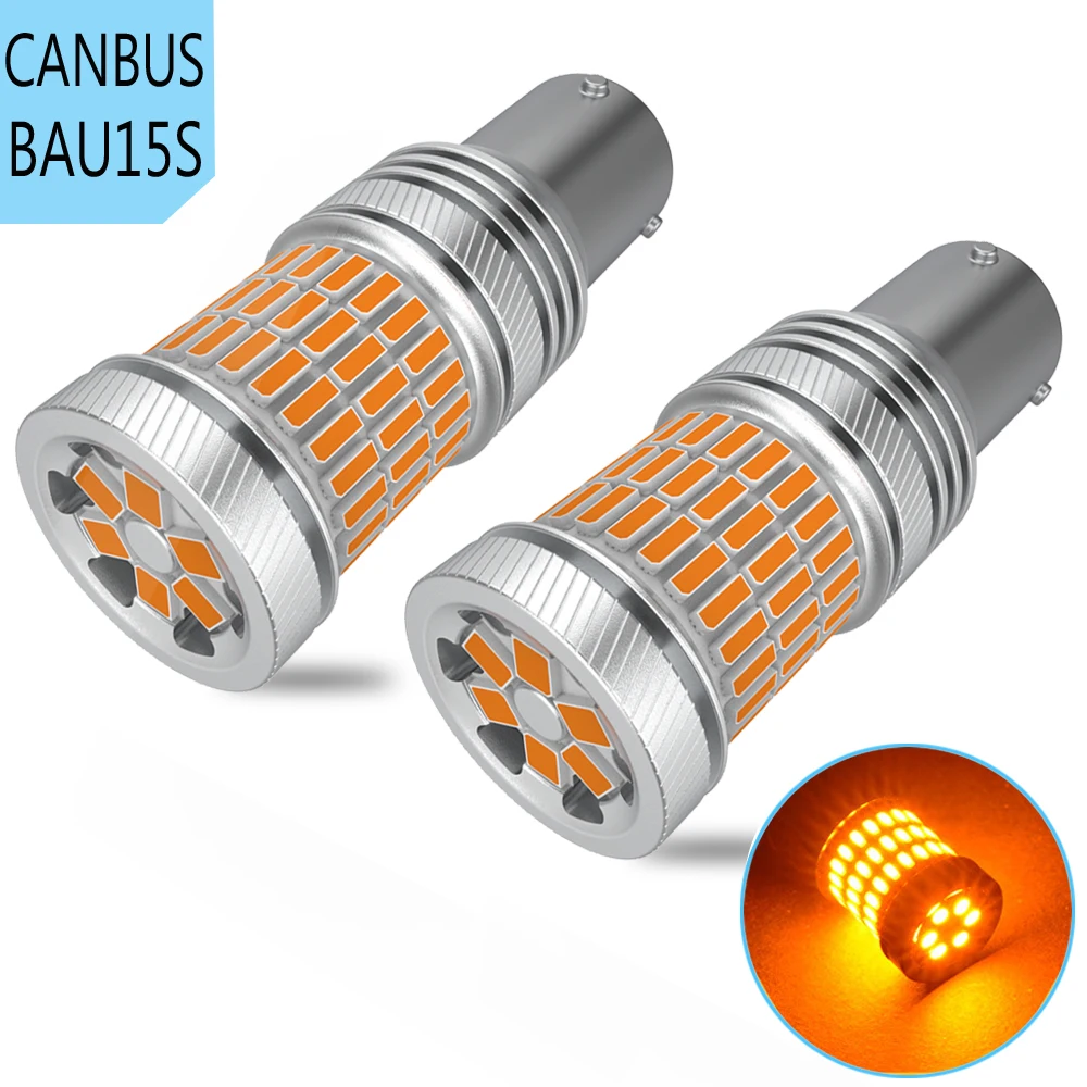 2X CANBUS PY21W BAU15S Led Turn Signal Light Automotive Goods Diode Lamps Bulbs On Cars Accessories For Mazda cx5 6 gg 3 bk cx3 |