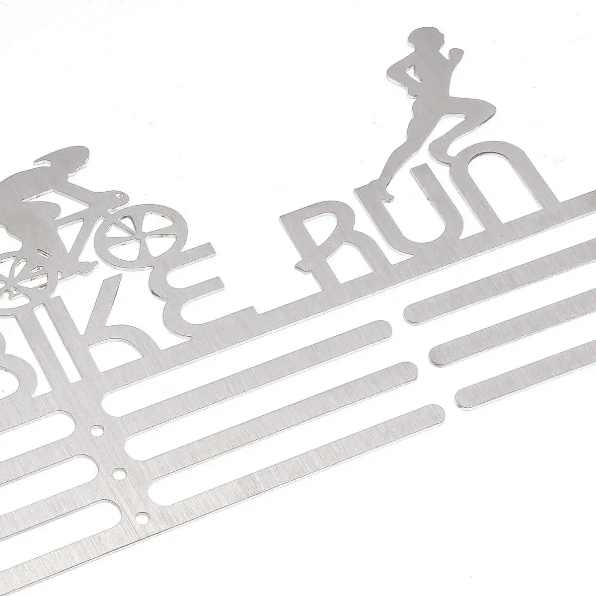 Металлические медали Подставка-дисплей стойка для марафона бега плавания велосипеда соревнования 60/36 медаль Спорт медаль дисплей стойка из нержавеющей стали