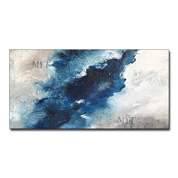 

Promotion Wall Art Painting Paint By Number 100% Hand Painted Frameless Abstract Impression Home Tone Decorative Canvas
