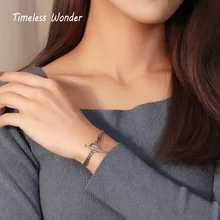 Нестареющий чудо-925 пробы серебряный Ретро изогнутый браслет с цепочкой женские ювелирные изделия панк готический подарок Boho Ins трендовый Kpop 2511