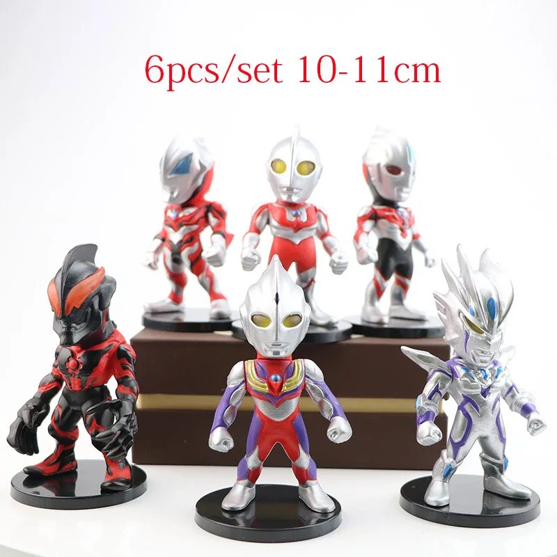 

Mini Ultraman Taro Seven Jack Ace Cute Action Figures Toys PVC Doll Collection Model Toys Kid Boy Birthday Holiday gifts