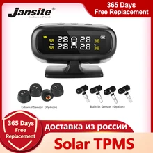 Monitor-System-Display Car-Tire-Pressure-Alarm Temperature Jansite Intelligent Fuel-Save