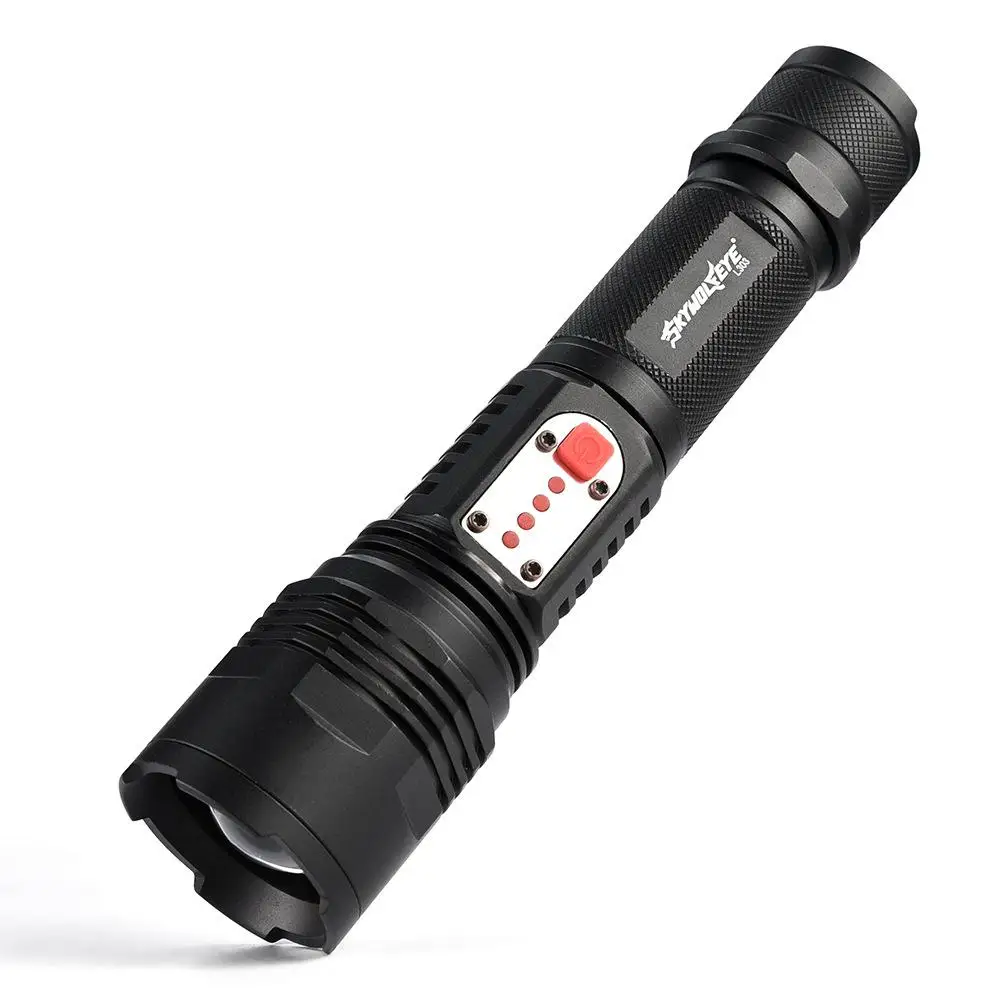 1000LM SKYWOLFEYE Usb Перезаряжаемый фонарь масштабируемый уличный супер яркий