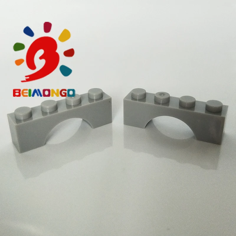 Бесплатная доставка! BEIMONGO блоки #3659 кирпич W.BOW * 1x4 строительные 100 шт