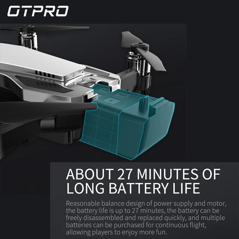 Profissional GPS Drone FPV RC Drone with 4K Camera Mini Drones Quadcopter Folding Remote Control Toys gift