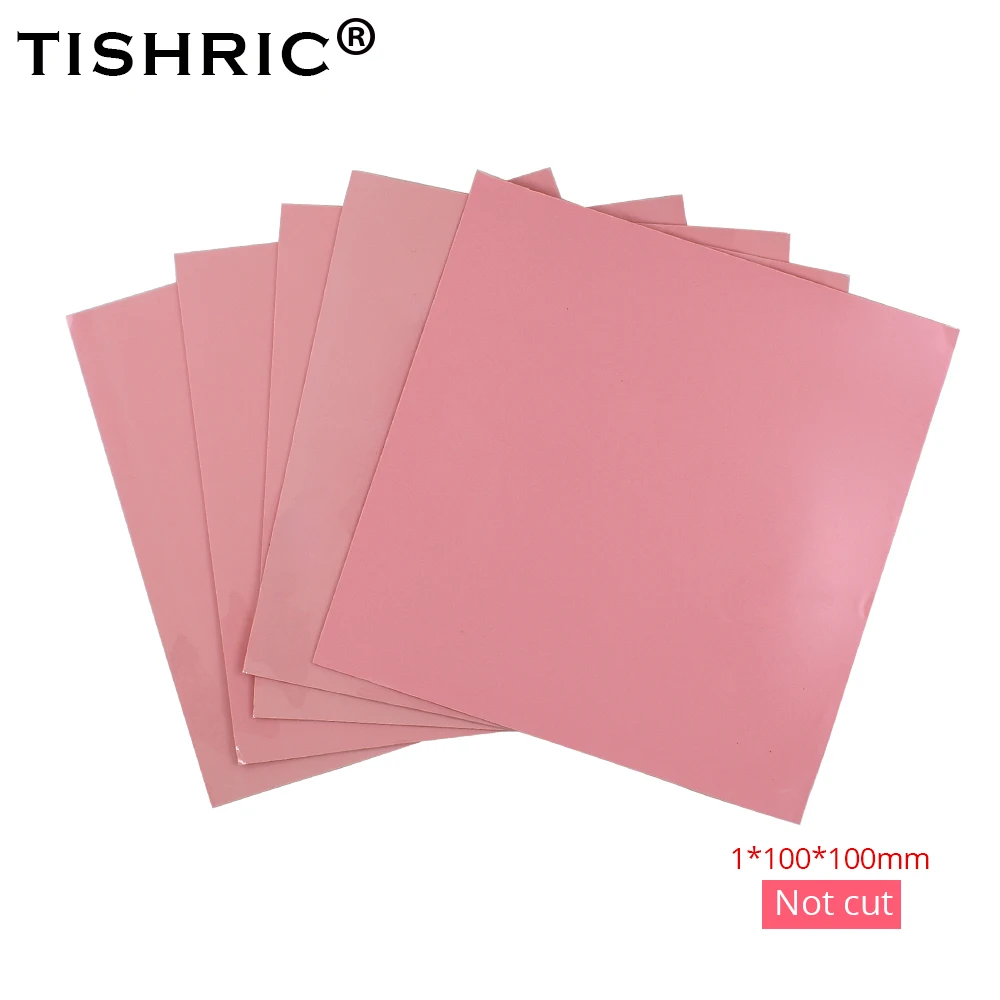 Thermal Pad GPU CPU Heatsink Cooling Conductive Silicone 0.5mm/1mm/1.5mm/2mm*100mm*100mm