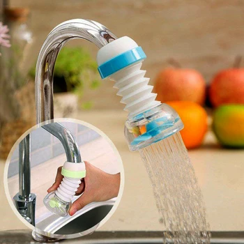 

MeyJig 1PC Kitchen Saving Nozzle Faucet Connector Faucet Extender Water 360 Degree Adjustable Shower Accessories