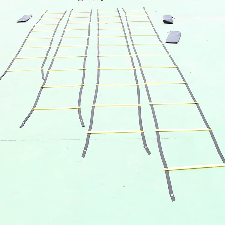 5 M 10 Section Soccer Training Ladder Pace Training Rope Ladder for Training Speed Rope Ladder Manufacturers Direct Selling